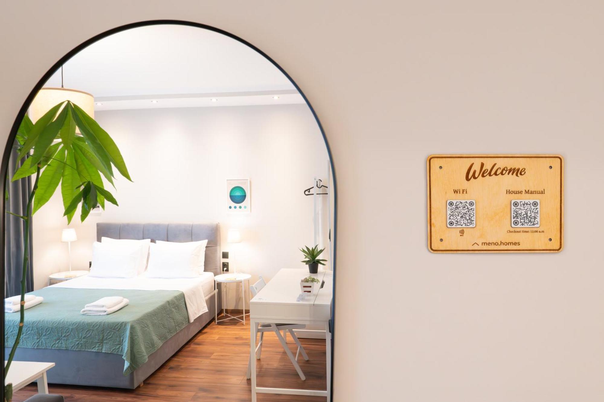 Escape Stay Center Xanthi - Private Parking - Menohomes 4A Kültér fotó